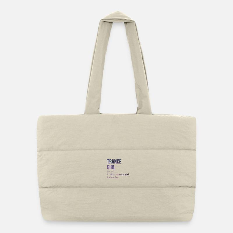 transe Sac shopping matelassé