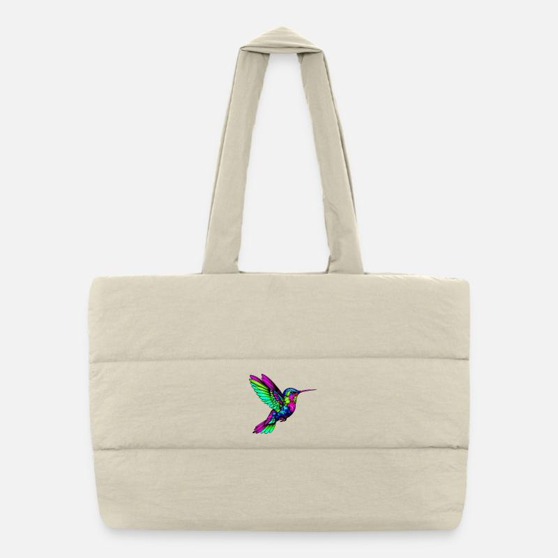 Kolibri Puffer-Einkaufstasche