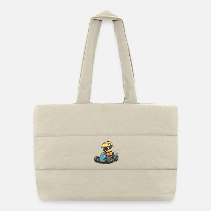 Sac shopping matelassé