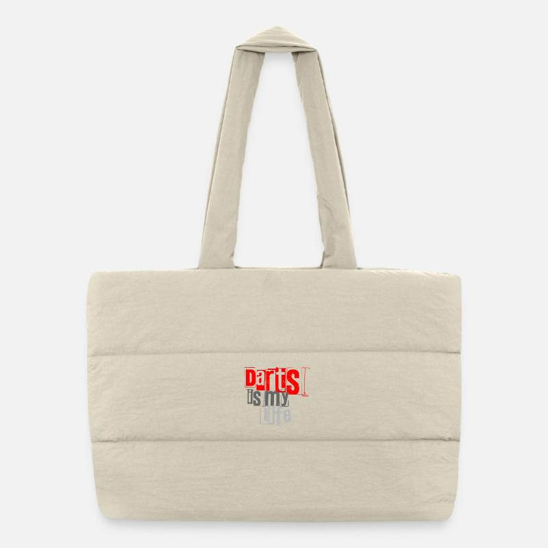 Dart, Darts c’est ma vie 1 Sac shopping matelassé