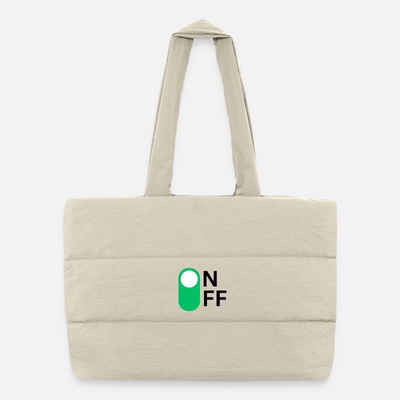 Sac shopping matelassé
