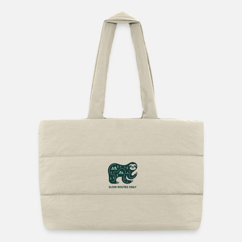 Routes lentes uniquement Éléphant Sac shopping matelassé
