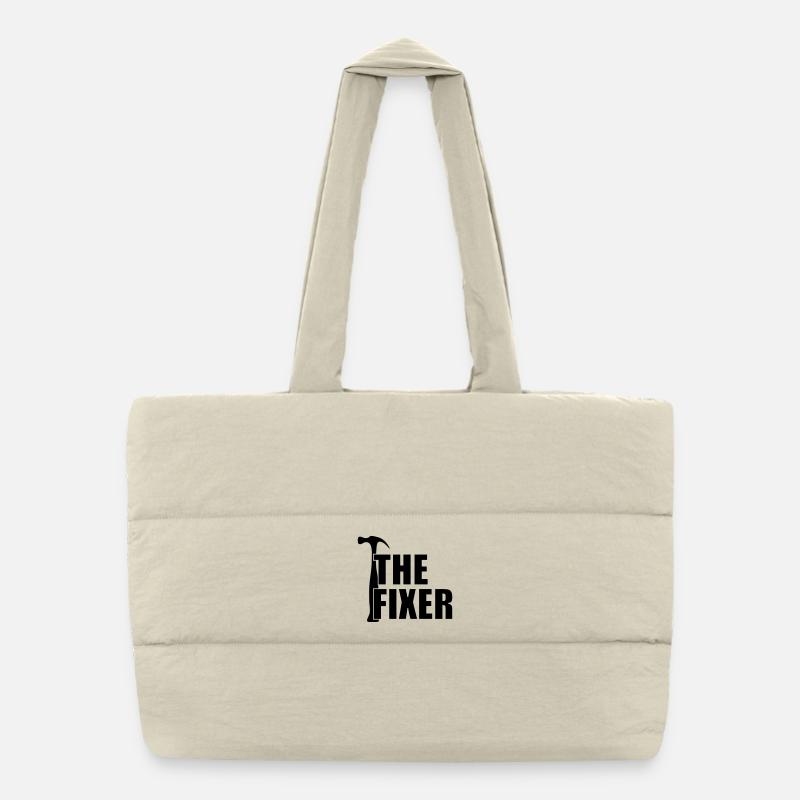 The Fixer ! Puffer-Einkaufstasche