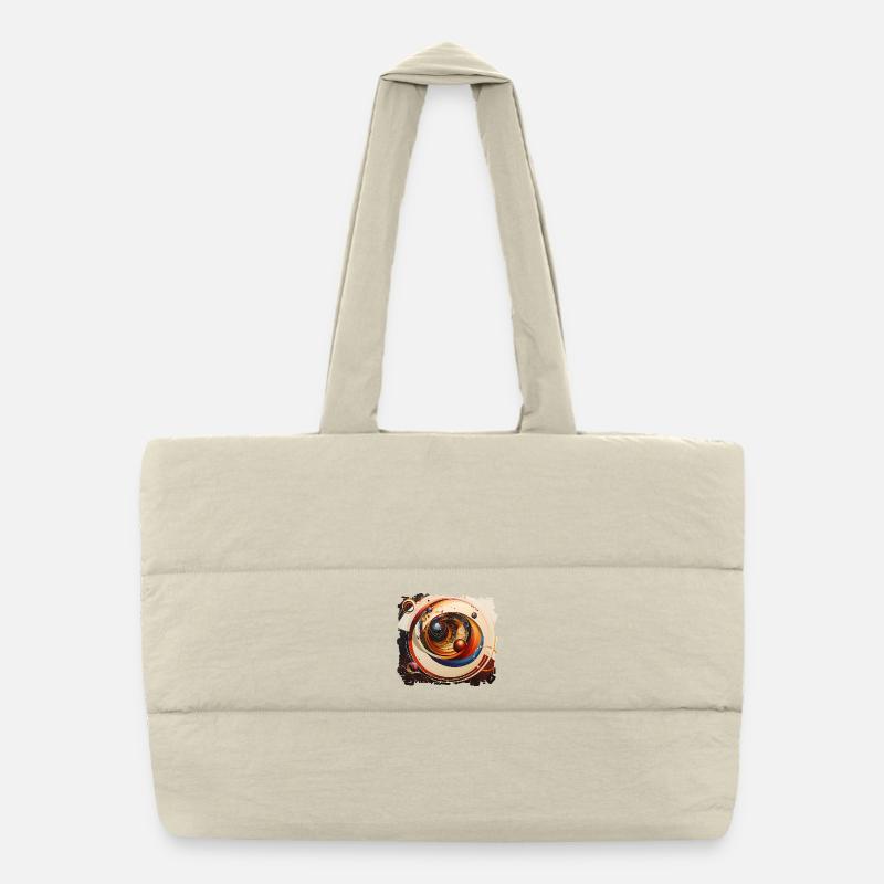 Vortex Anneau Spatial Cosmos Sac shopping matelassé