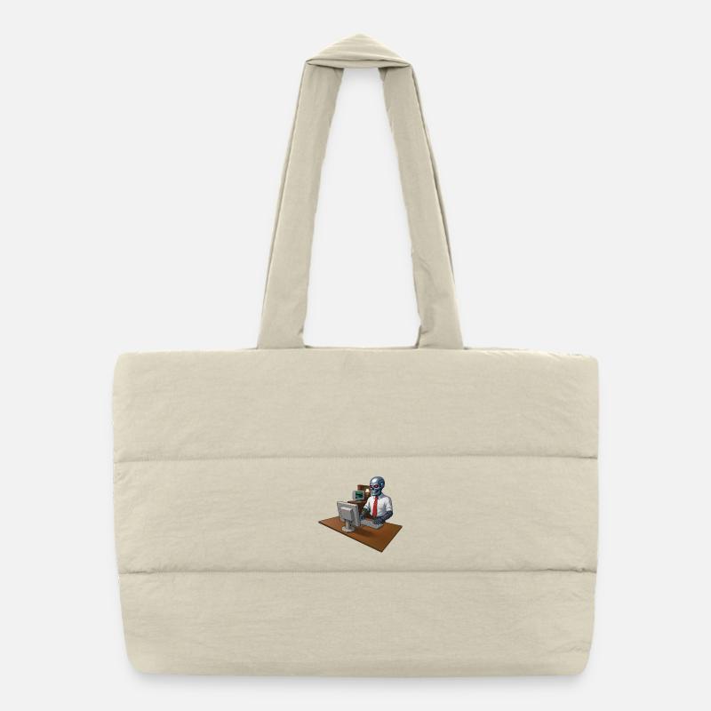 CYBORG PIRATE - geek & scifi Sac shopping matelassé