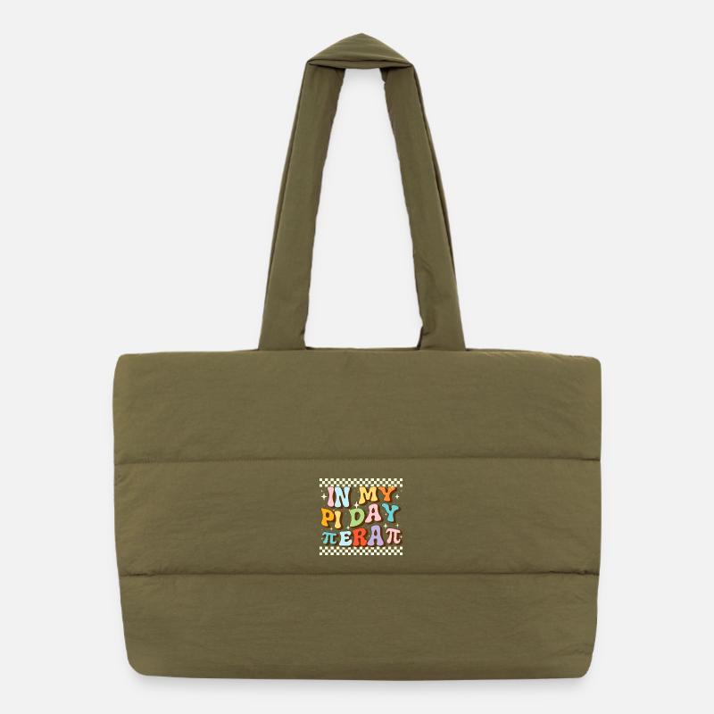 Dans mon élève professeur de maths drôle à l’ère Pi Day Sac shopping matelassé