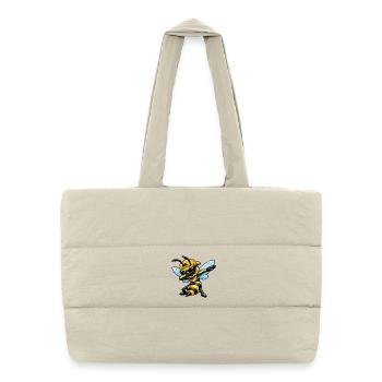 Dabbing Hornet - Puffer Shopping Bag - natural - Front