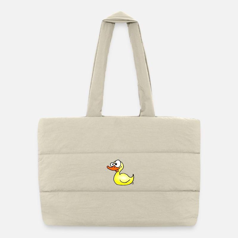 Ente Puffer-Einkaufstasche