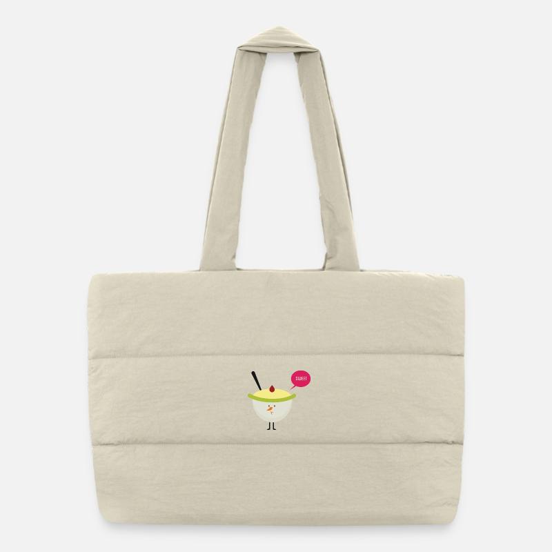 doux Sac shopping matelassé