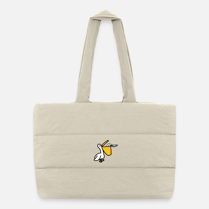 Oiseau de proie Sac shopping matelassé