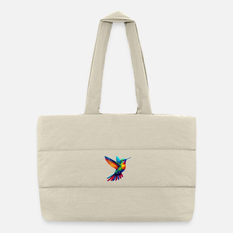 Kolibri Puffer-Einkaufstasche