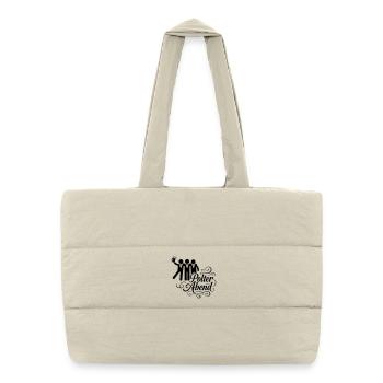 Enterrement de vie de garçon - Sac shopping matelassé - blanc naturel - Devant