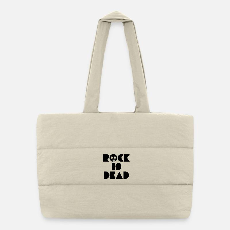 Le Rock est Mort Sac shopping matelassé