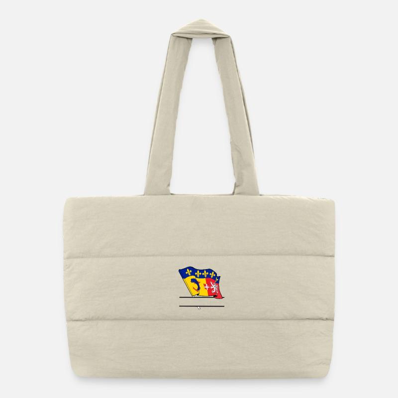 Espace texte Rhône-Alpes Sac shopping matelassé
