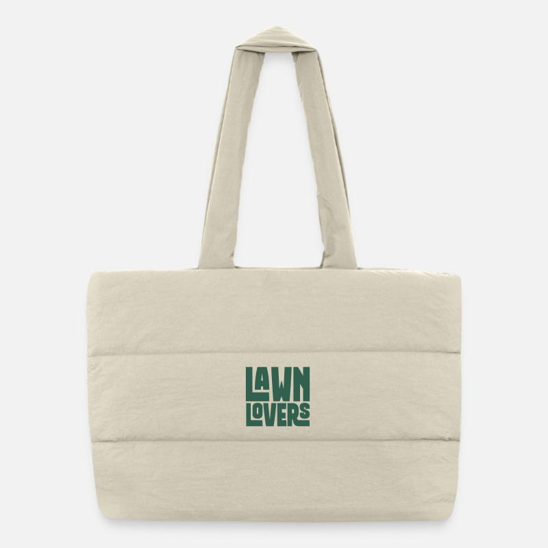 Lawn Lovers Rasenfreunde Puffer-Einkaufstasche