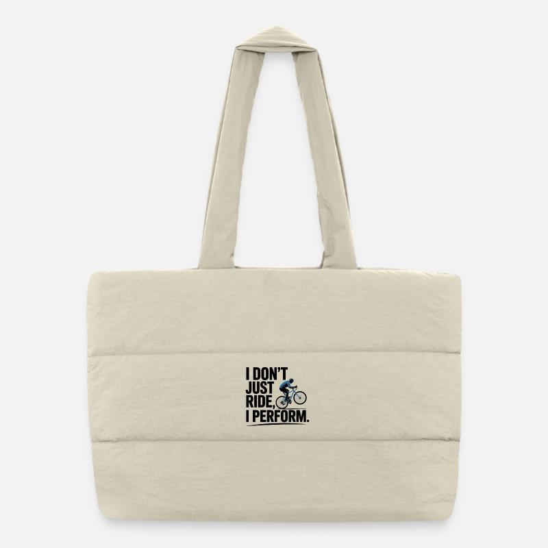 Ride Perform Künstlerisch Puffer-Einkaufstasche
