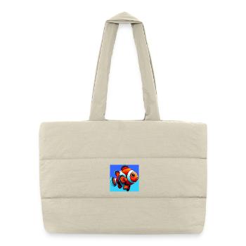 Clownfish - Puffer Shopping Bag - natural - Front