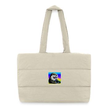 otter - Puffer Shopping Bag - natural - Front