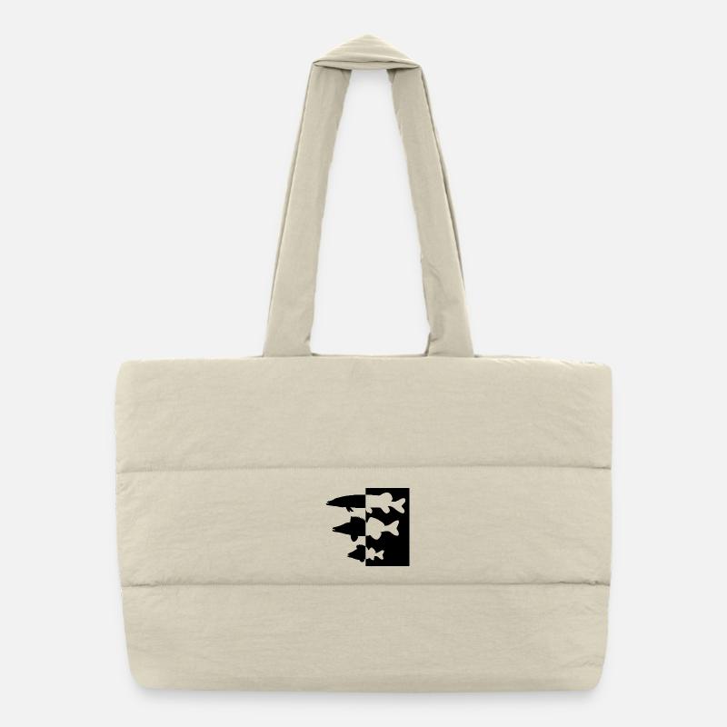 Sac shopping matelassé
