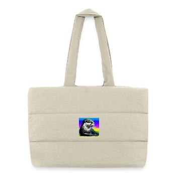 otter - Puffer Shopping Bag - natural - Front
