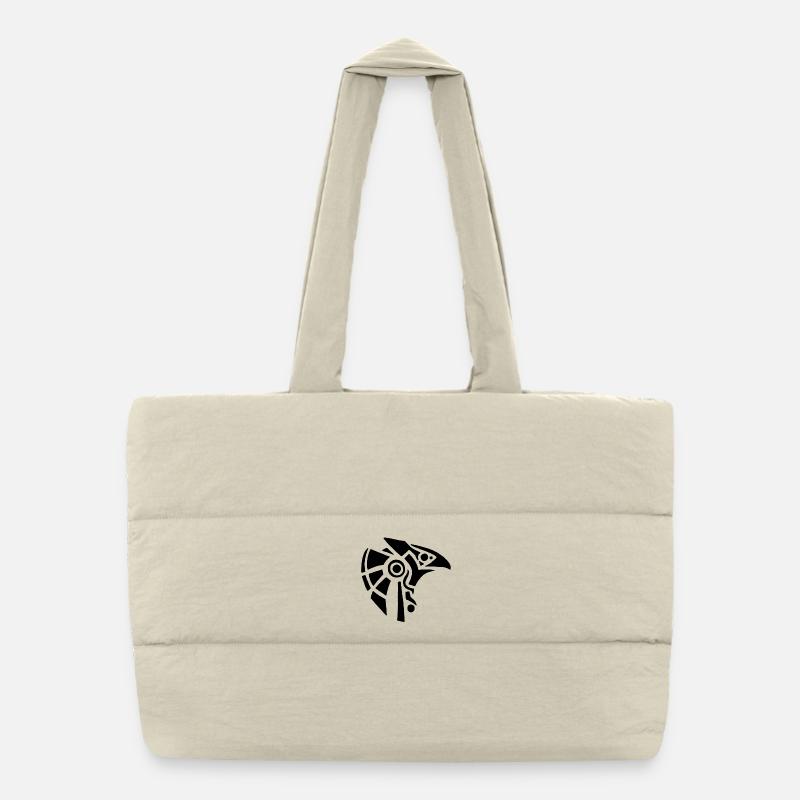 Dieu égyptien Horus Sac shopping matelassé