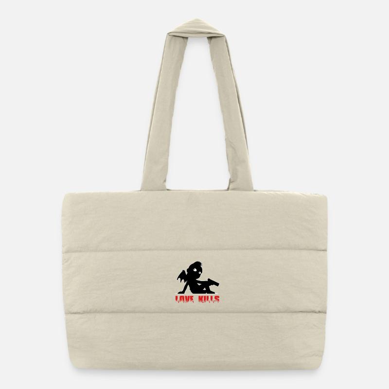 Love Kills 2 Puffer Shopping Bag