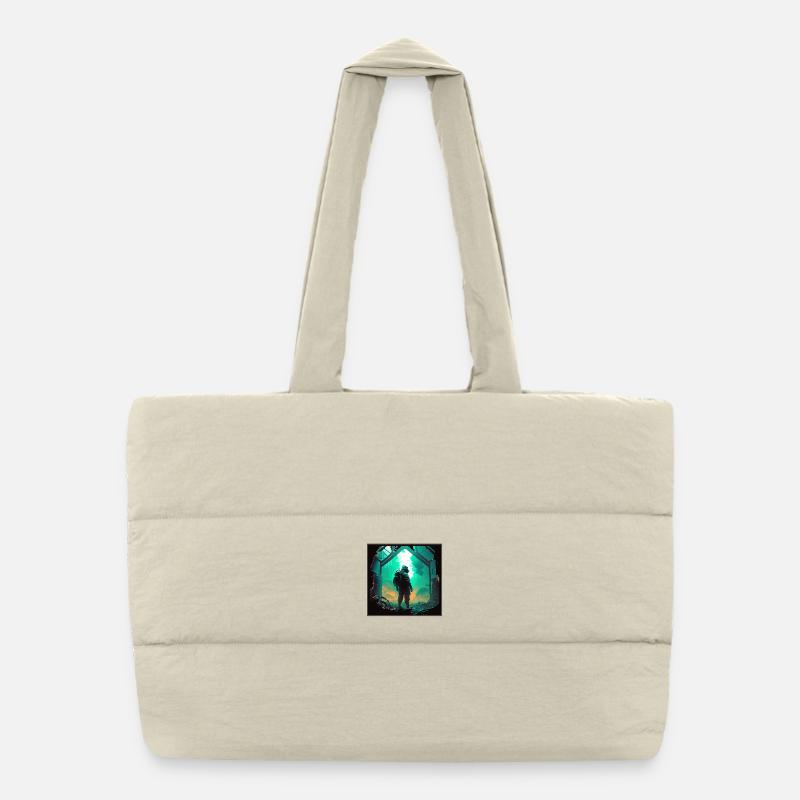 Labor Apocalypse Puffer-Einkaufstasche