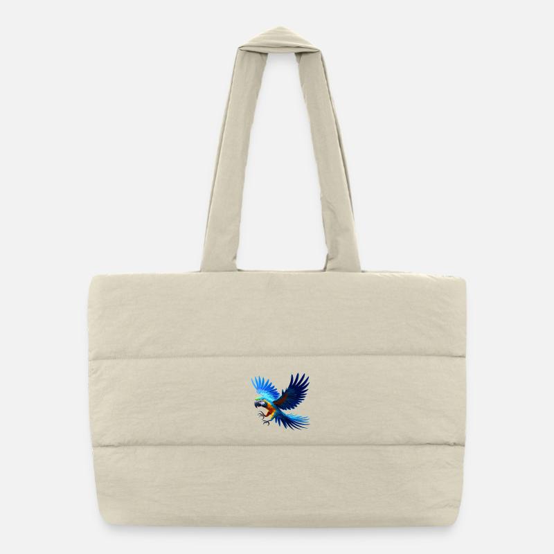 Époque (02) - Sac shopping matelassé - blanc naturel