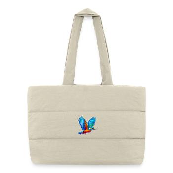 Kingfisher - Puffer Shopping Bag - natural - Front