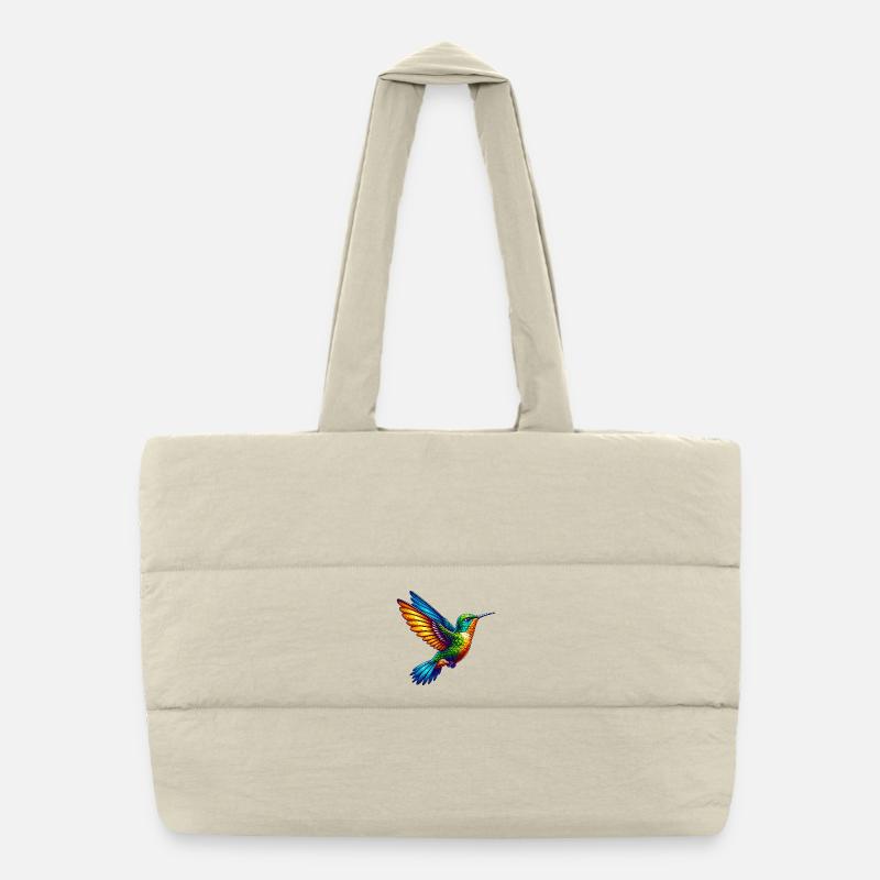 Kolibri Puffer-Einkaufstasche
