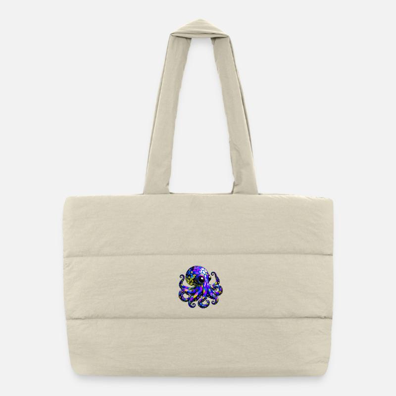 Pieuvre Sac shopping matelassé