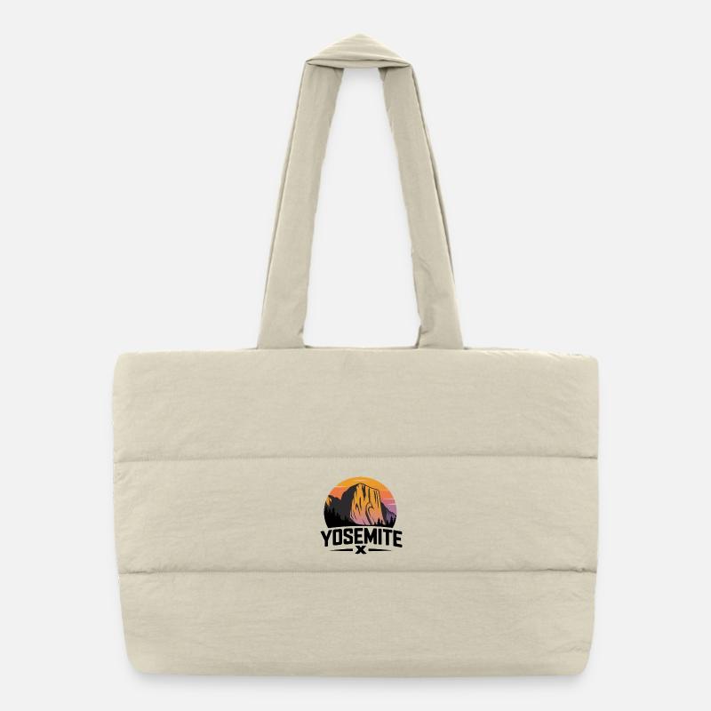 Yosemite X Modern Outdoor Logo Puffer Shopping Bag