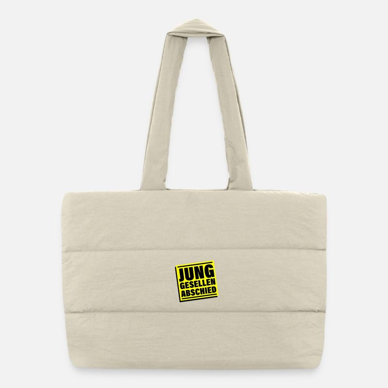 Bachelor party Jga bachelor Puffer Shopping Bag