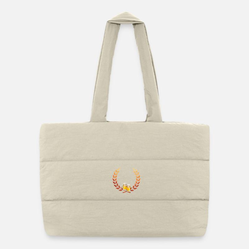 Joie du houblon doré Sac shopping matelassé