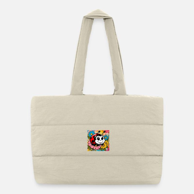 Sac shopping matelassé