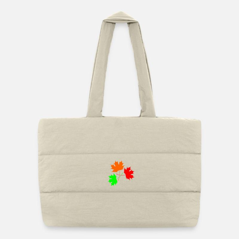 Érable tricolore Sac shopping matelassé