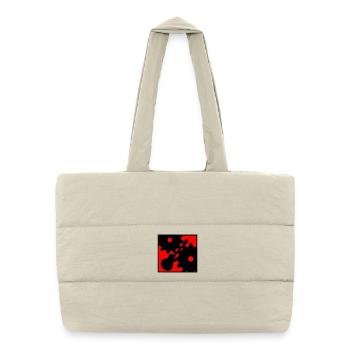 Rock against the Machine - Puffer Shopping Bag - natural - Front