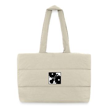Rock against the Machine - Puffer Shopping Bag - natural - Front