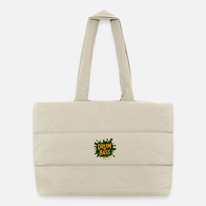 Drum N Bass Splash Sac shopping matelassé