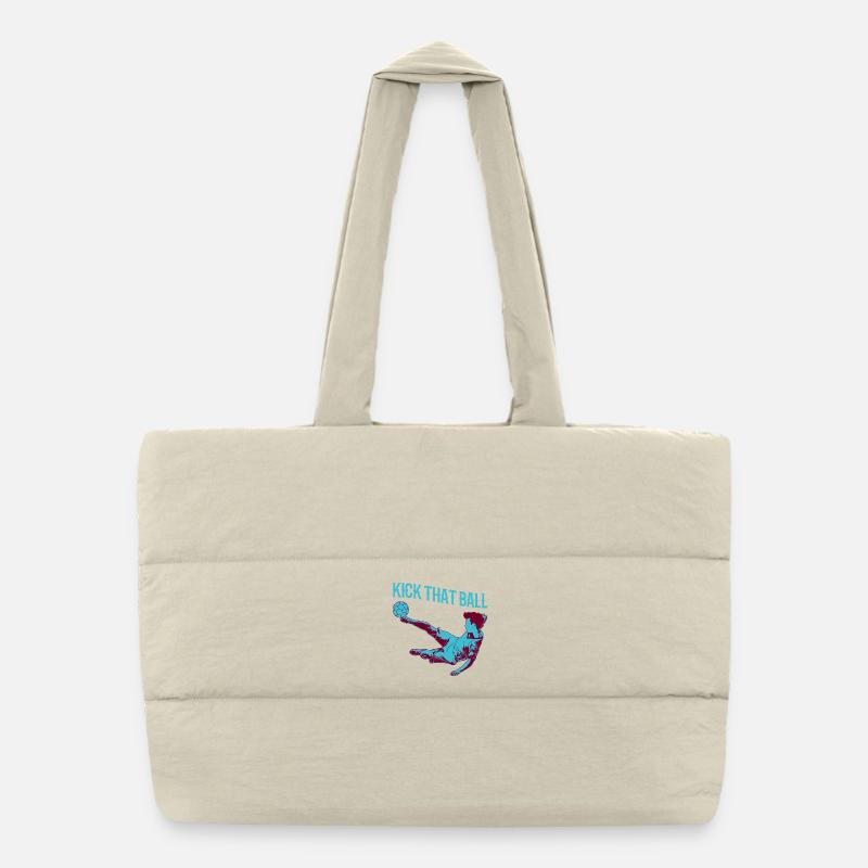 Garçon de football Sac shopping matelassé