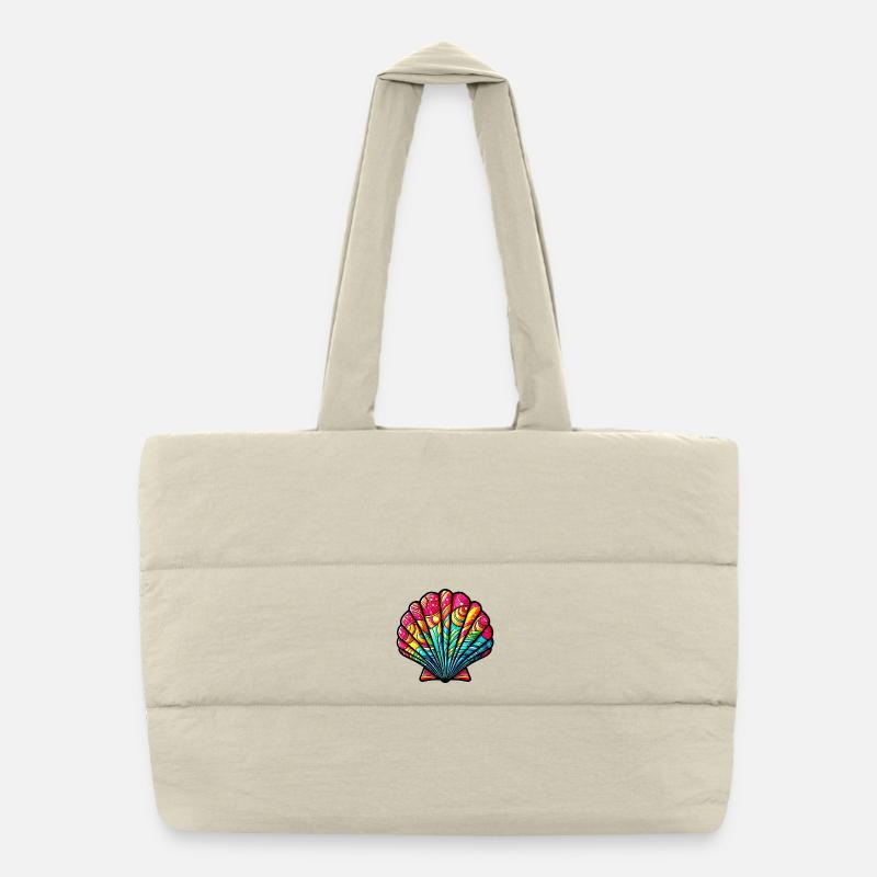 Shell Puffer Shopping Bag