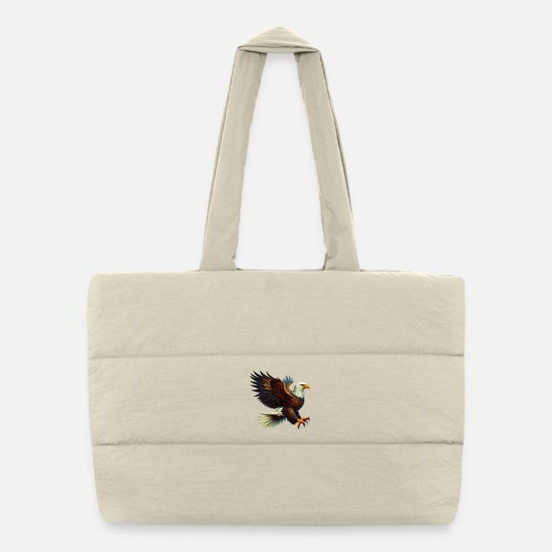 Adler Puffer-Einkaufstasche