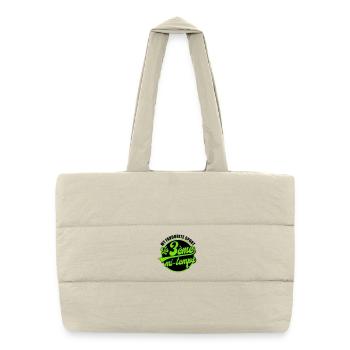 The 3rd half - Puffer Shopping Bag - natural - Front