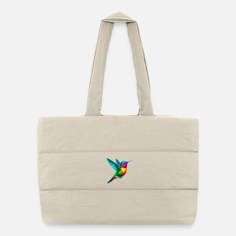 Kolibri Puffer-Einkaufstasche