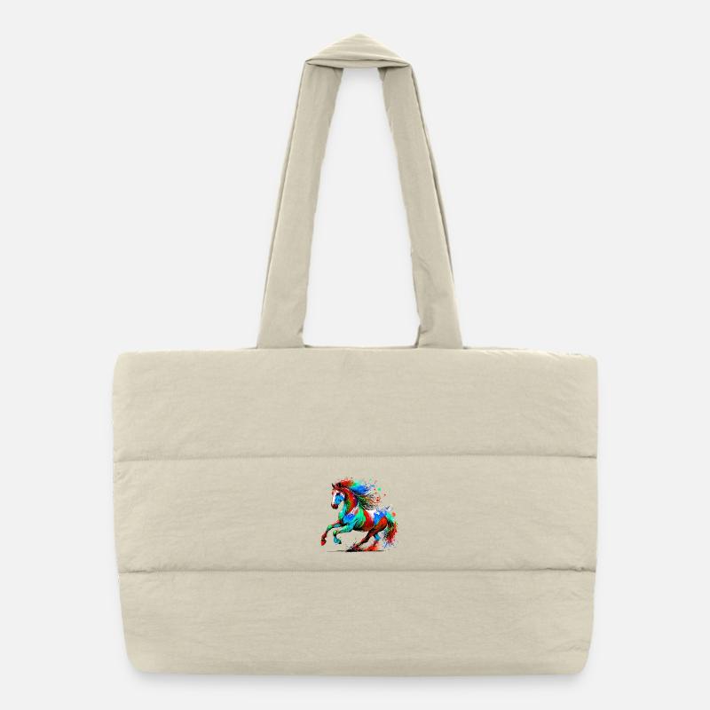 Sac shopping matelassé