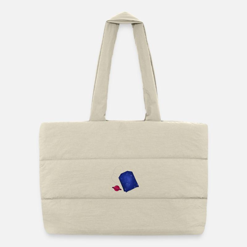 Thé de l’espace Sac shopping matelassé