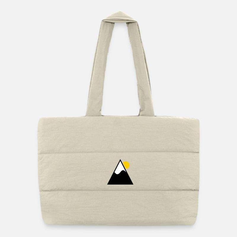 I CAN'T. SKI. MOUNTAIN. RACKET. SNOW. SNOW Puffer Shopping Bag