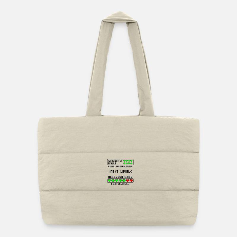 Aspiring naturopath in training Start Puffer Shopping Bag