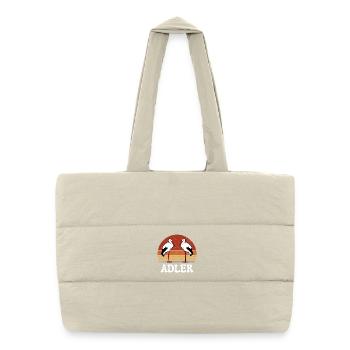ADLER VIntage Retro - Puffer Shopping Bag - natural - Front