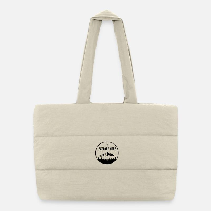Explorer Puffer Shopping Bag